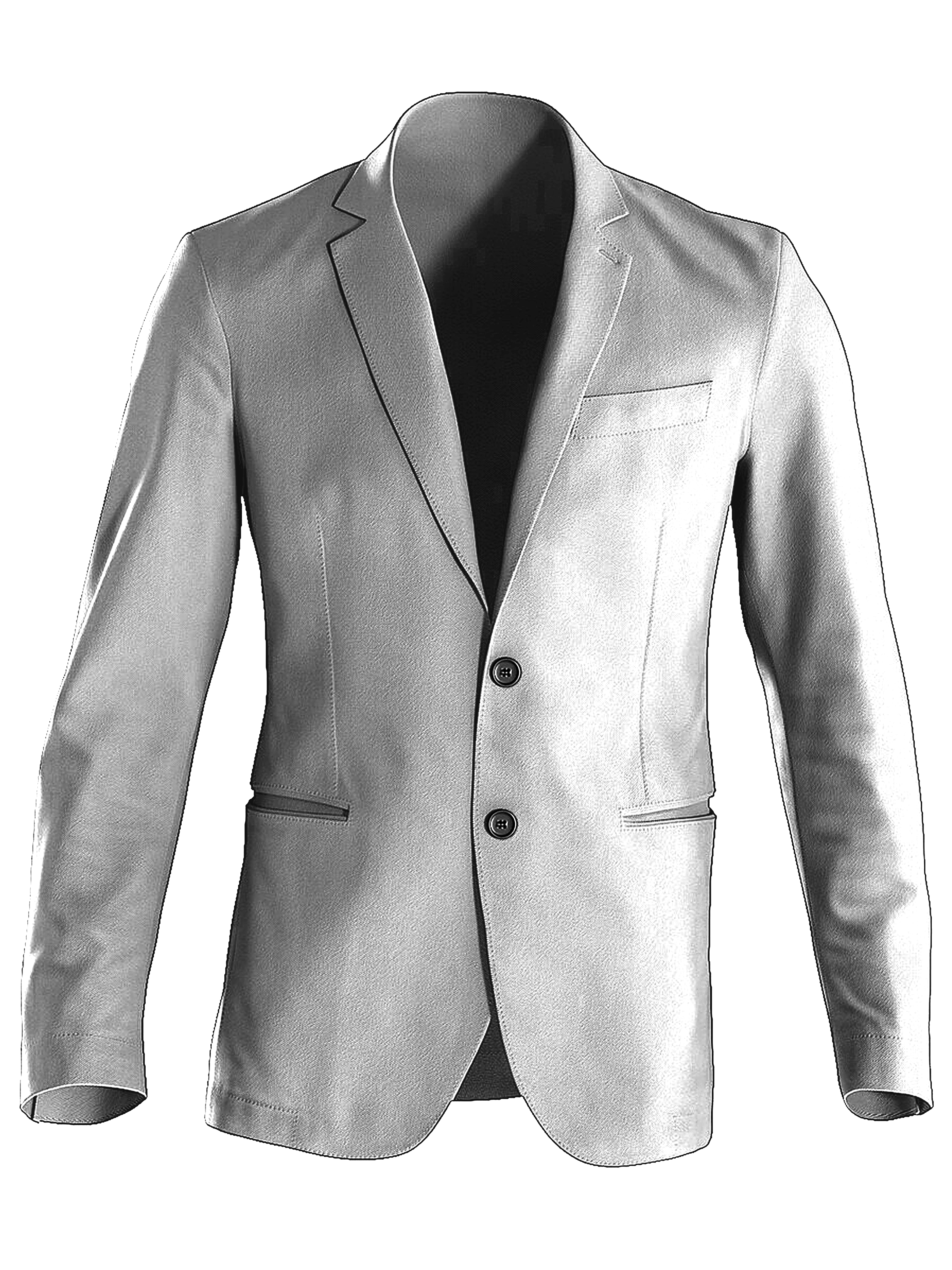 Eigen textiel Blazer